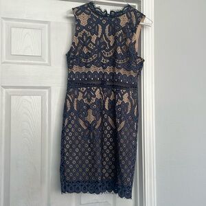 Blue lace Dress